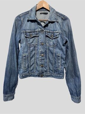 FIDELITY Ryder Denim Jean Jacket Exile Vintage Wash Cropped Trucker Streetwear